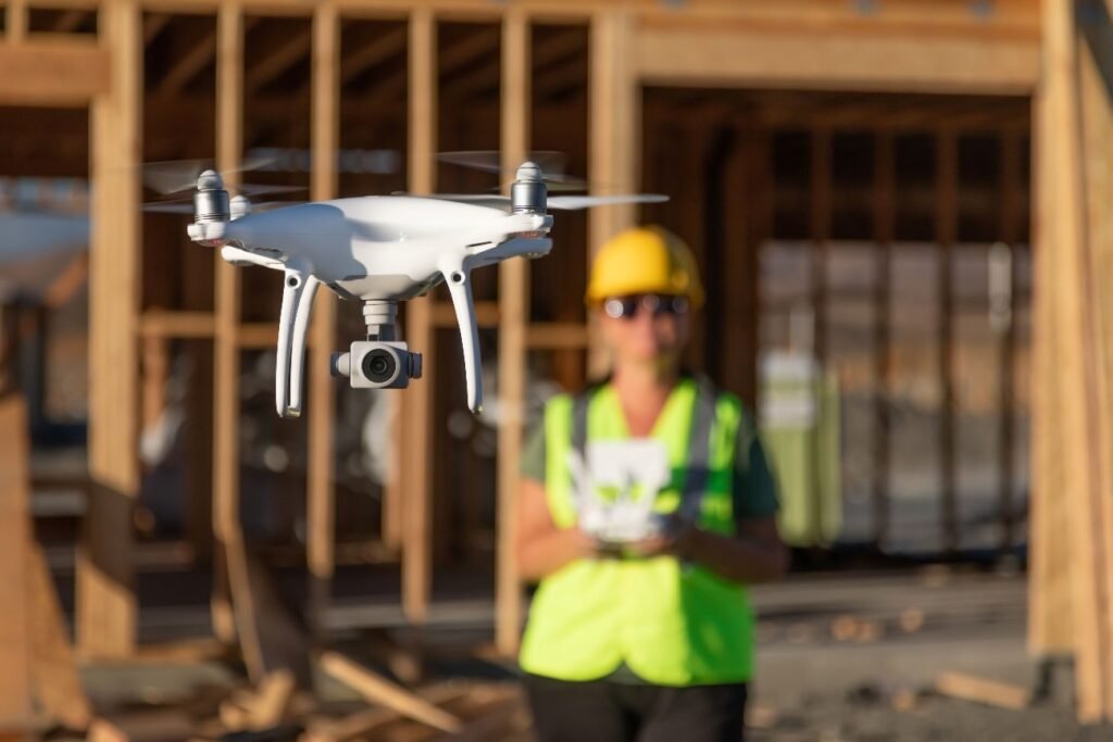 Drones na construção civil